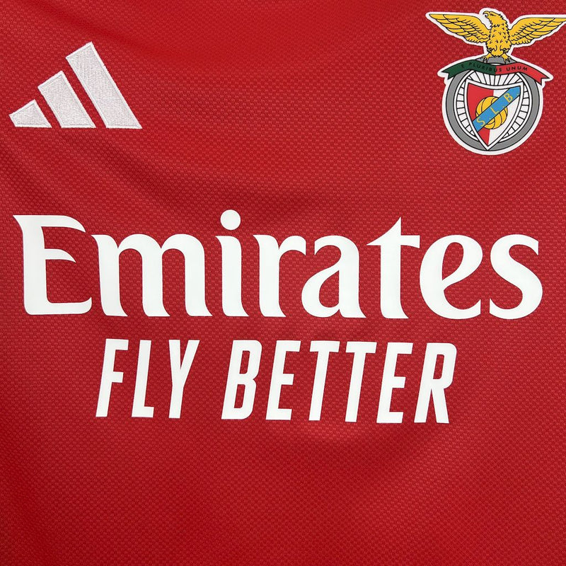 Camisa Benfica 25/26 I Home - Torcedor Manga Longa