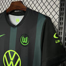 Camisa Wolfsburg 2024/25 II Away - Torcedor - Preta
