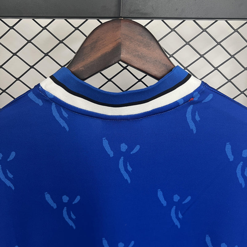 Camisa Retrô Athletic Bilbao 2001/2003 II Away - Azul