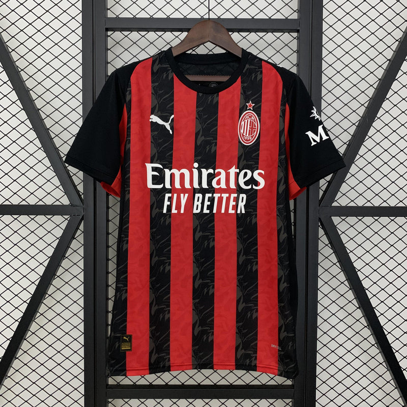Camisa Milan 2025/26 I Home - Torcedor