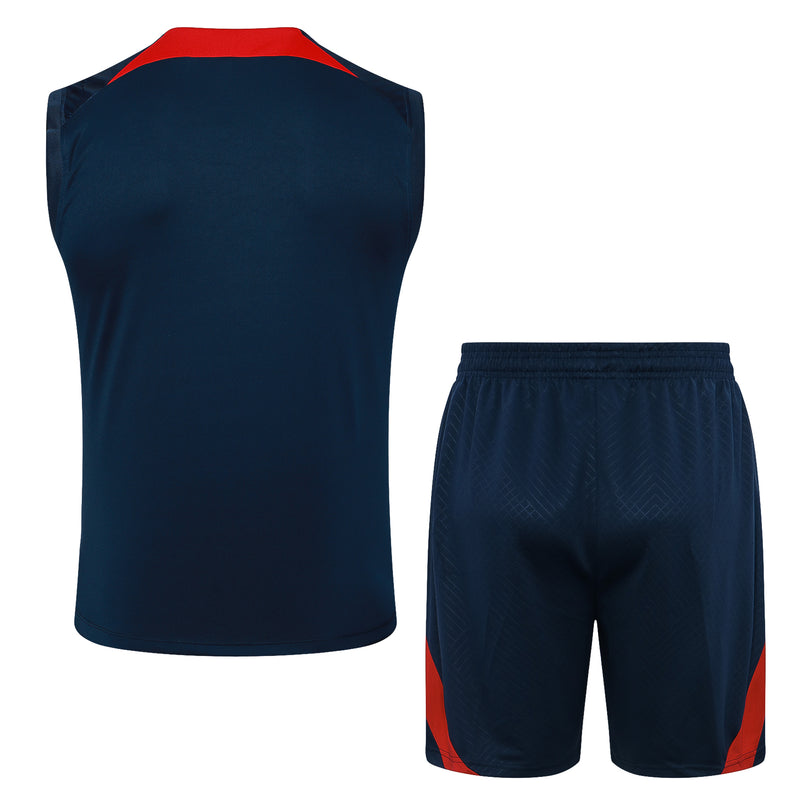 23/24 Conjunto RB Leipzig - Regata - Azul