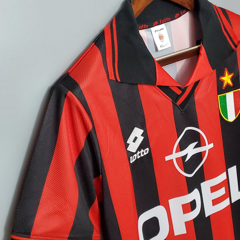 Camisa Retrô Milan 1996/1997 I Home - Lotto