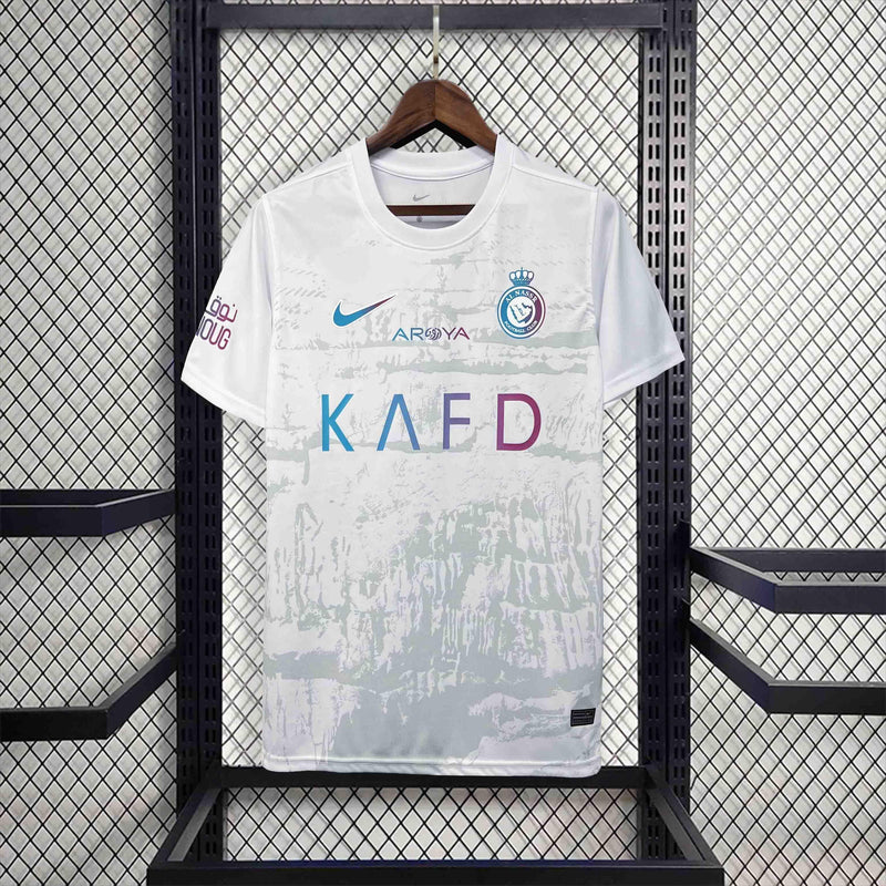 Camisa Al-Nassr 2023/24 III Third - Torcedor - Branca