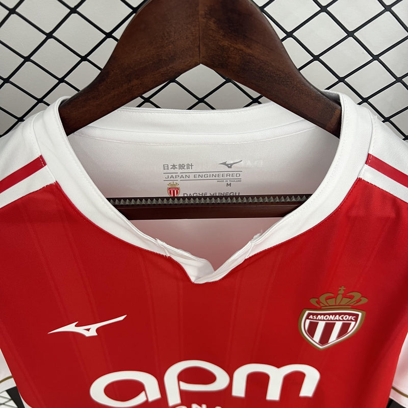 Camisa Mônaco 2025/26 I Home - Torcedor