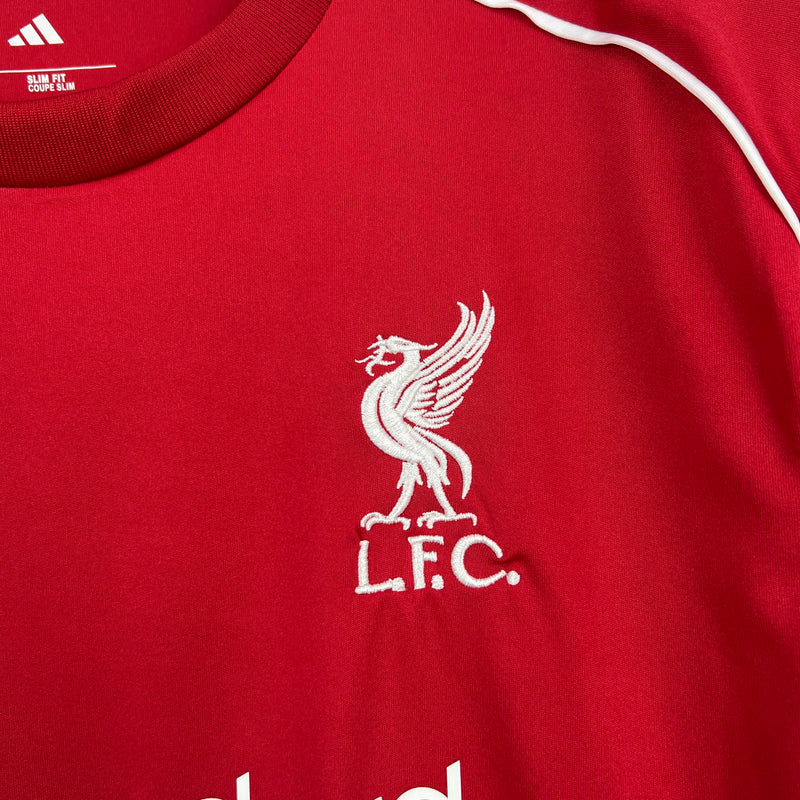 Camisa Liverpool 2025/26 I Home - Torcedor - Adidas - Vermelha