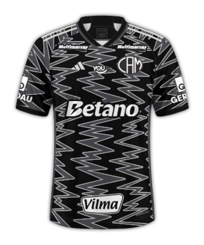 Atlético Mineiro 24/25 III Third - Todos os Patrocínios - Versão Torcedor
