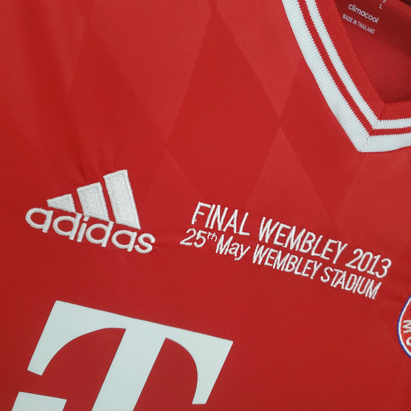 Camisa Retrô Bayern de Munique 2013/14 Final Champions League - Vermelha I Home