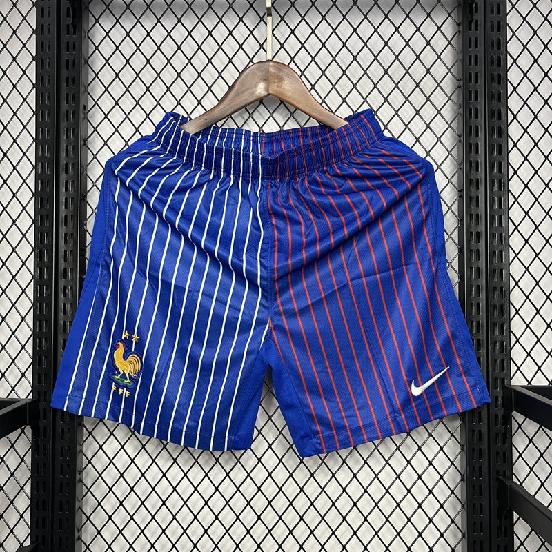 Short França 2024/2025 Euro I Home - Azul