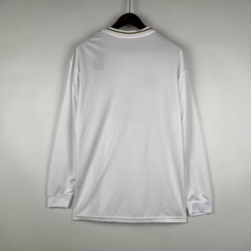 Camisa Retrô Real Madrid 2019/2020 I Home - Manga Longa Adidas