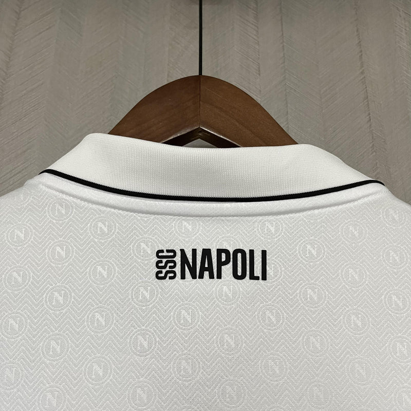 Camisa Napoli 2024/25 II Away - Torcedor - Branca
