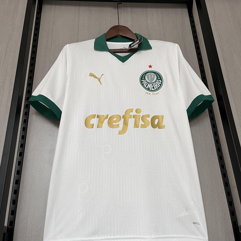 Camisa Palmeiras 2024/25 II Away - Torcedor - Branca