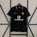 Camisa Retrô Manchester United 2003/2004 II Away - Preta - Nike