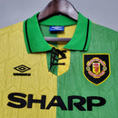 Camisa Retrô Manchester United 1992/1994 II Away - Canarinha
