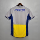 Camisa Retrô Boca Juniors 2002 II Away - Cinza - Nike