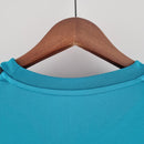 Camisa Retrô Real Madrid 2017/2018 III Third Azul Gol Bicicleta CR7 - Manga Longa Adidas