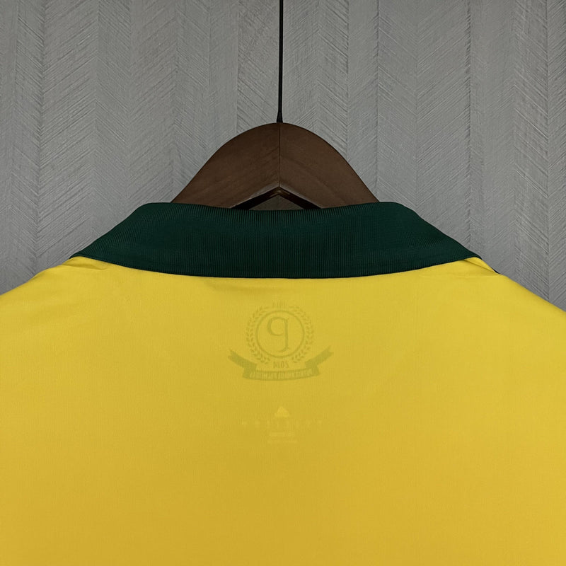Camisa Retrô Palmeiras 2013 III - Amarela com Verde - Adidas