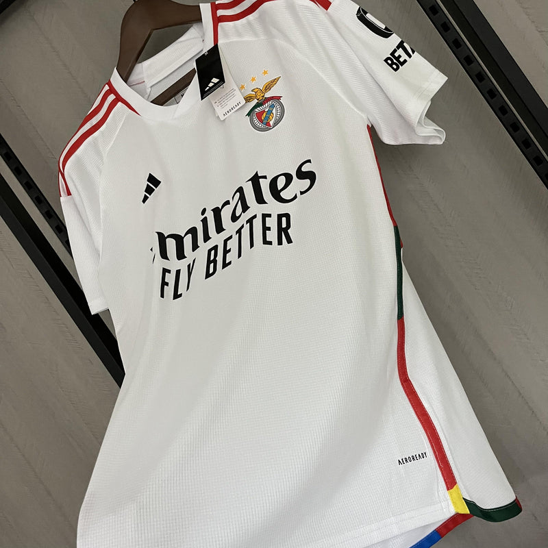 Camisa Benfica 2023/24 III Third - Torcedor - Branca