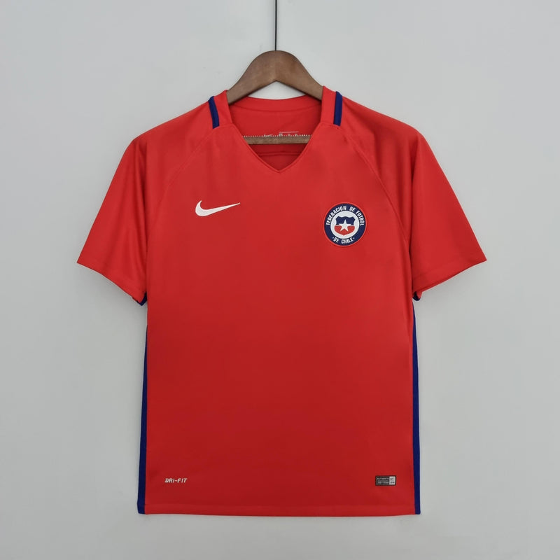 Camisa Retrô Chile 2016/2017 I Home - Nike