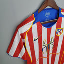 Camisa Retrô Atlético de Madrid 2004/2005 Patrocínio Homem Aranha - I Home - Nike