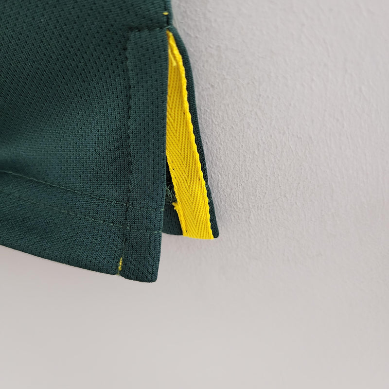 Camisa Retrô Brasil 1998 Verde Goleiro