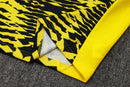24/25 Conjunto Treino Borussia Dortmund - Frio Zíper Curto - Amarelo