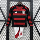 Conjunto Infantil - Flamengo 25/26 Manga Longa I Home