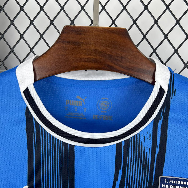 Camisa Heidenheim 25/26 II Away - Torcedor - Azul