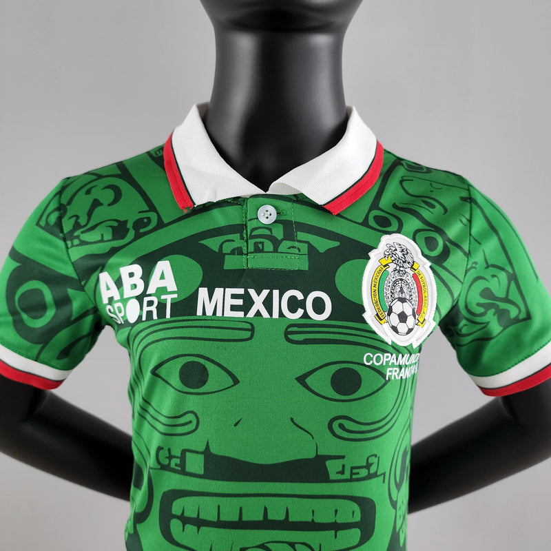 Conjunto Infantil Retrô - México 1998 I Home
