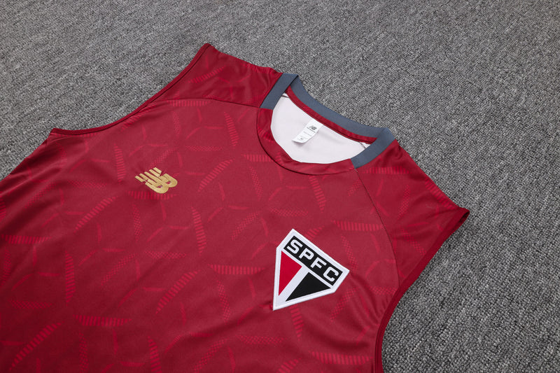 25/26 Conjunto São Paulo Regata - Vinho