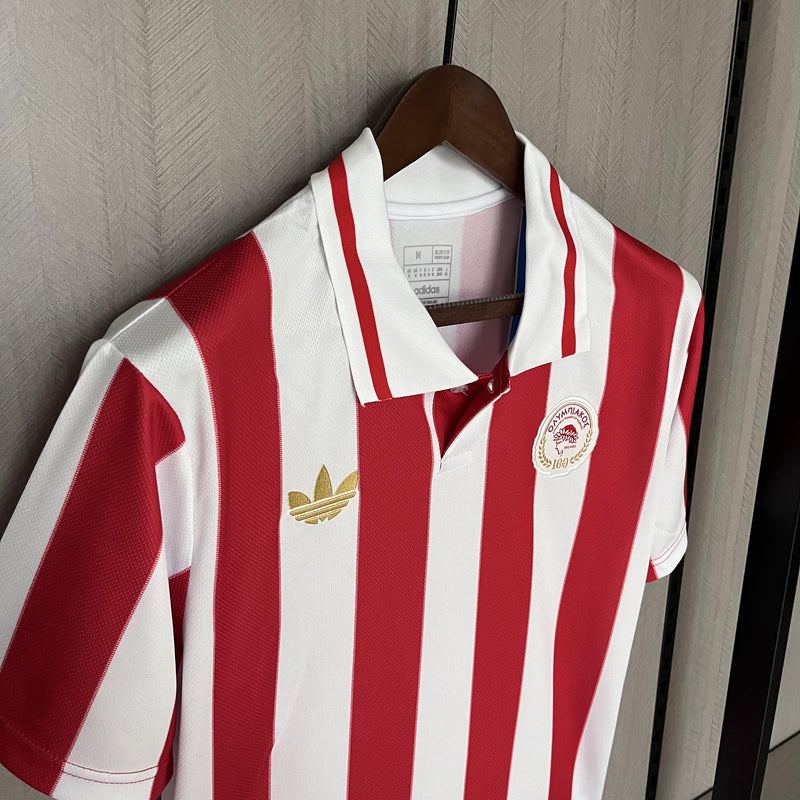 Camisa Olympiacos 25/26 Aniversário 100 Anos - Torcedor