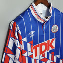 Camisa Retrô Ajax 1990 II Away - Azul - Umbro