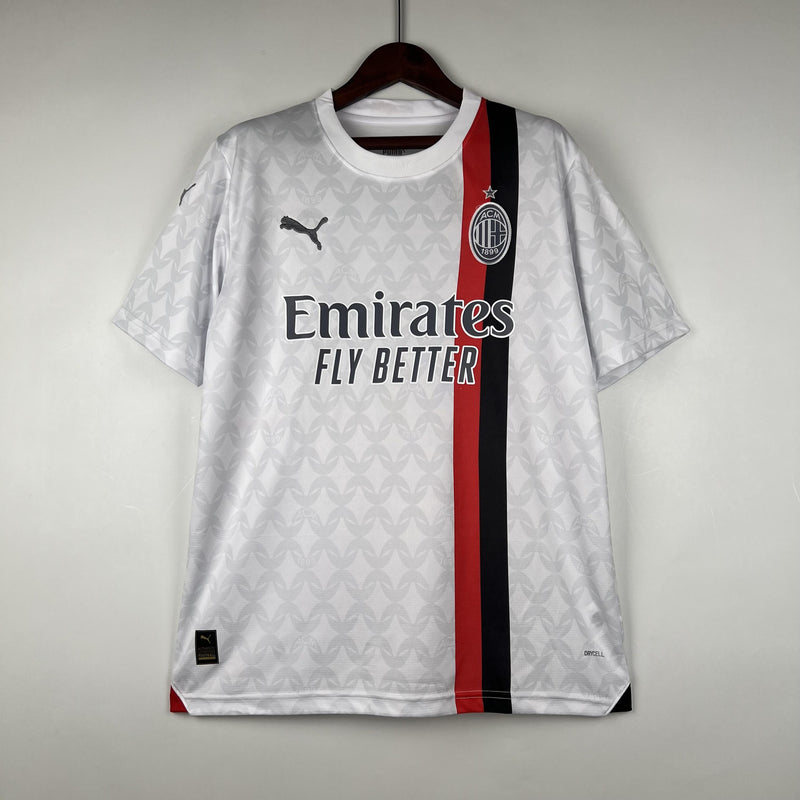 Camisa Milan 2023/24 II Away - Torcedor - Branca