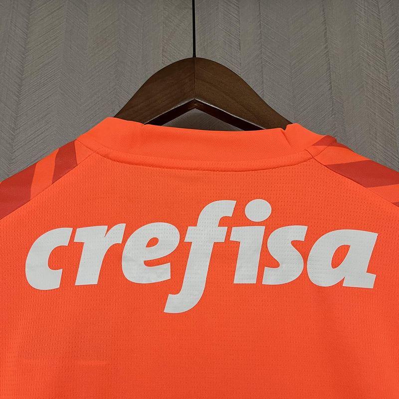 Camisa Palmeiras 2024/25 Goleiro Laranja - Torcedor