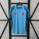 Camisa Flamengo 2025/26 Treino - Azul Claro - Torcedor