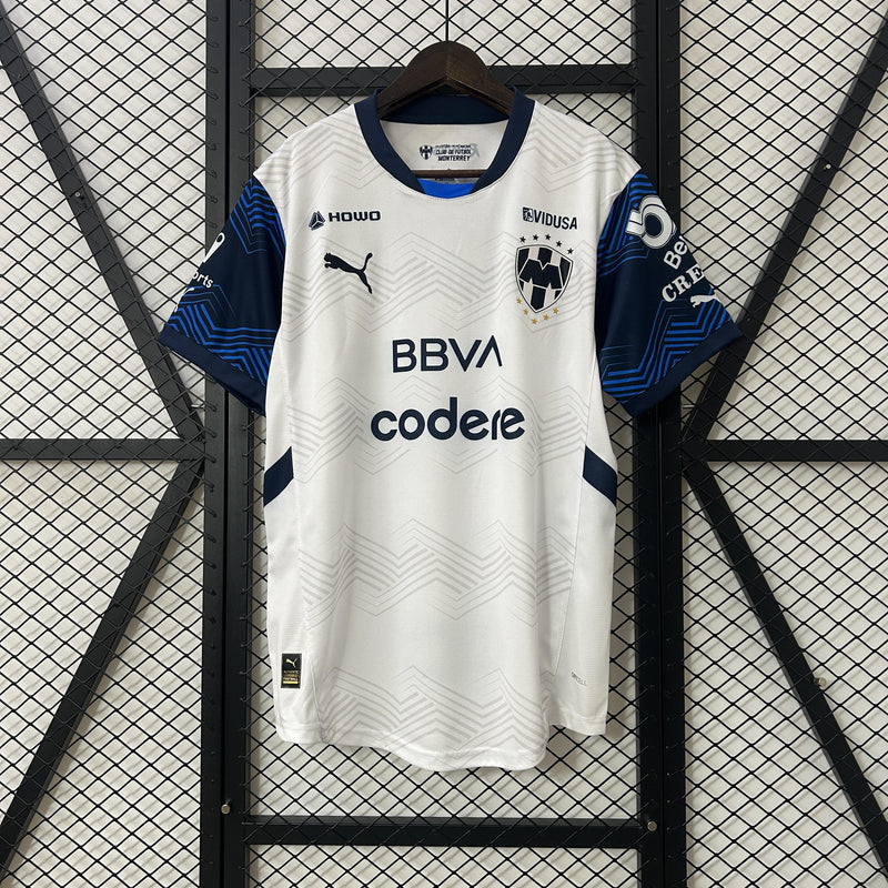 Camisa Monterrey 2024/25 II Away - Torcedor - Branca - Todos Patrocínios