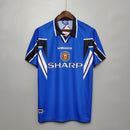 Camisa Retrô Manchester United 1996/1997 III - Azul - Umbro