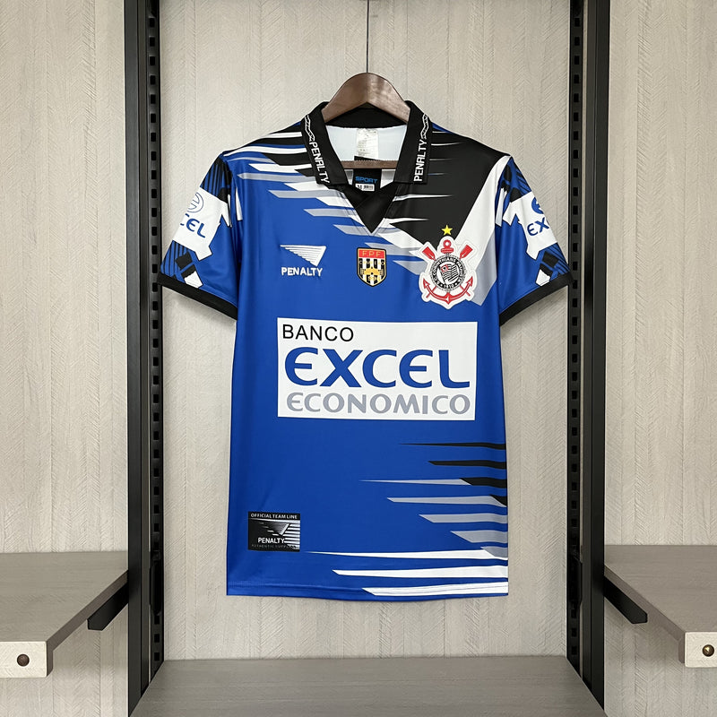 Camisa Retrô Corinthians 1998 II Third - Azul - Penalty