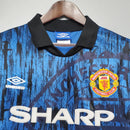 Camisa Retrô Manchester United 1992/1993 II Away - Azul - Umbro