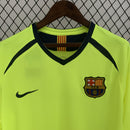 Camisa Retrô Barcelona 2005/2006 II Away - Verde - Manga Longa Nike