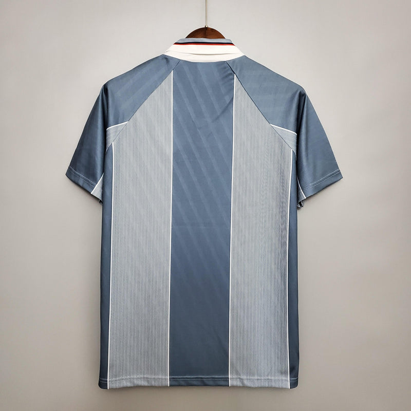 Camisa Retrô Inglaterra 1996 II Away - Azul - Umbro