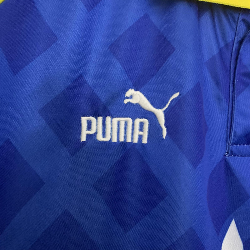 Camisa Retrô Parma 1995/1997 II Away - Azul - Puma