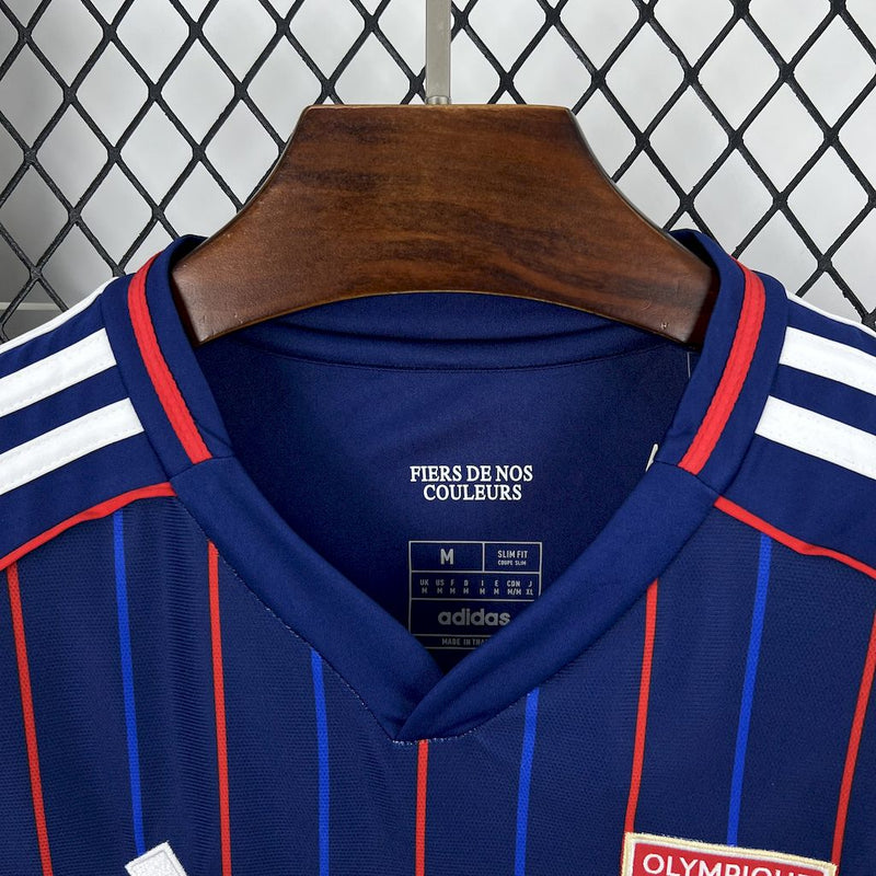 Camisa Lyon 2025/26 II Away - Torcedor - Azul
