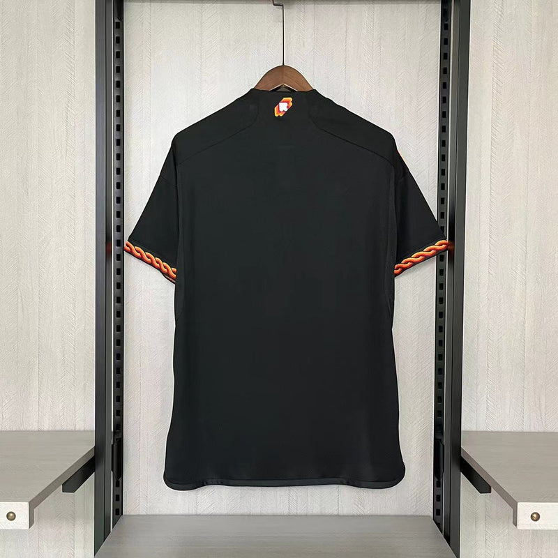 Camisa Roma 2023/24 III Third - Torcedor - Preta