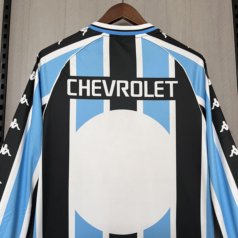 Camisa Retrô Grêmio 2000 I Home - Kappa Manga Longa