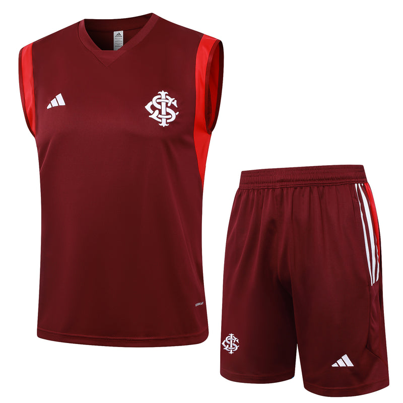 24/25 Conjunto Treino Internacional - Regata - Vermelho