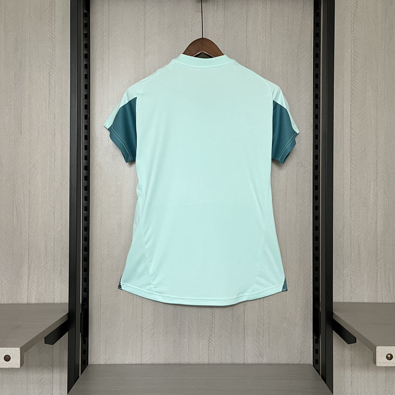 Camisa Cruzeiro 2025/26 Treino Azul Claro - Feminina