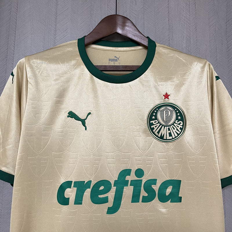 Camisa Palmeiras 2024/25 III Third - Torcedor - Dourada