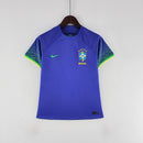 Camisa Brasil 2022 II Away - Feminina - Azul
