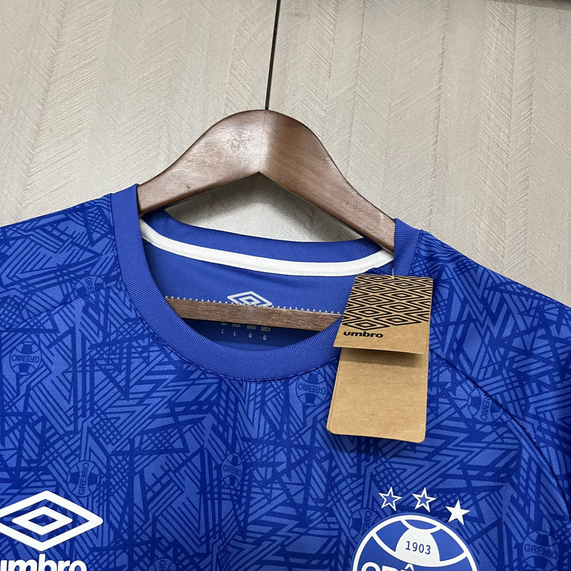 Camisa Grêmio 2024/25 Treino Azul - Torcedor