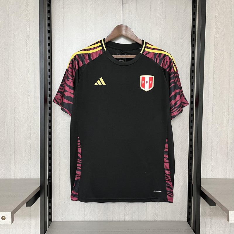 Camisa Peru 2024/25 II Away - Torcedor - Preta